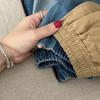 2025 Trendy Kids' Denim Cardigan Jacket – Solid Colors for Boys & Girls, Spring/Autumn Fashion