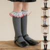 Lace Ruffle Socks Calf Socks for Teen Girls 3-13 Year Long Leg Warmer Knee Stockings Fashion Children Socks