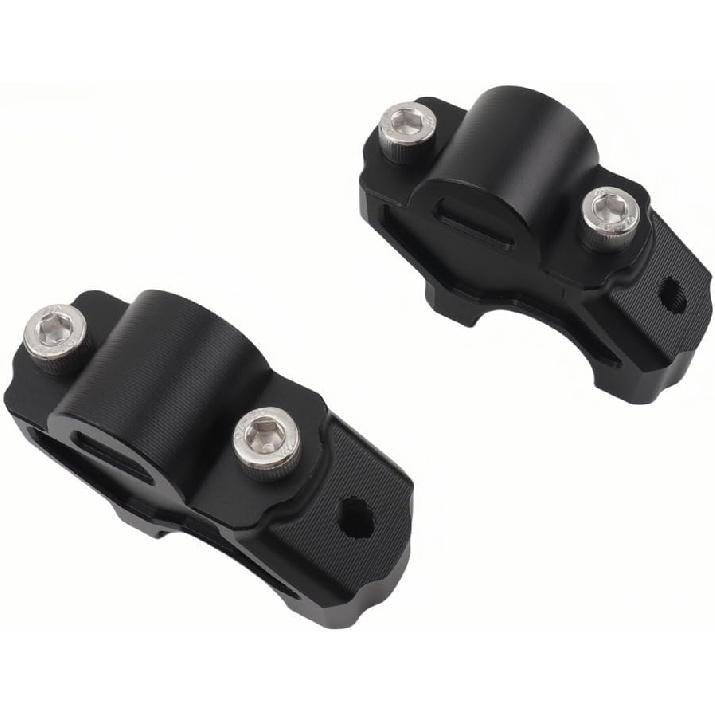 1 Paar Motorrad-Lenkererhöhung Adapter für Pan America 1250 RA1250 1250 Special RA1250S 2021-2024 CNC-Aluminium-Lenkererhöhung Klemme 35mm Erhöhung