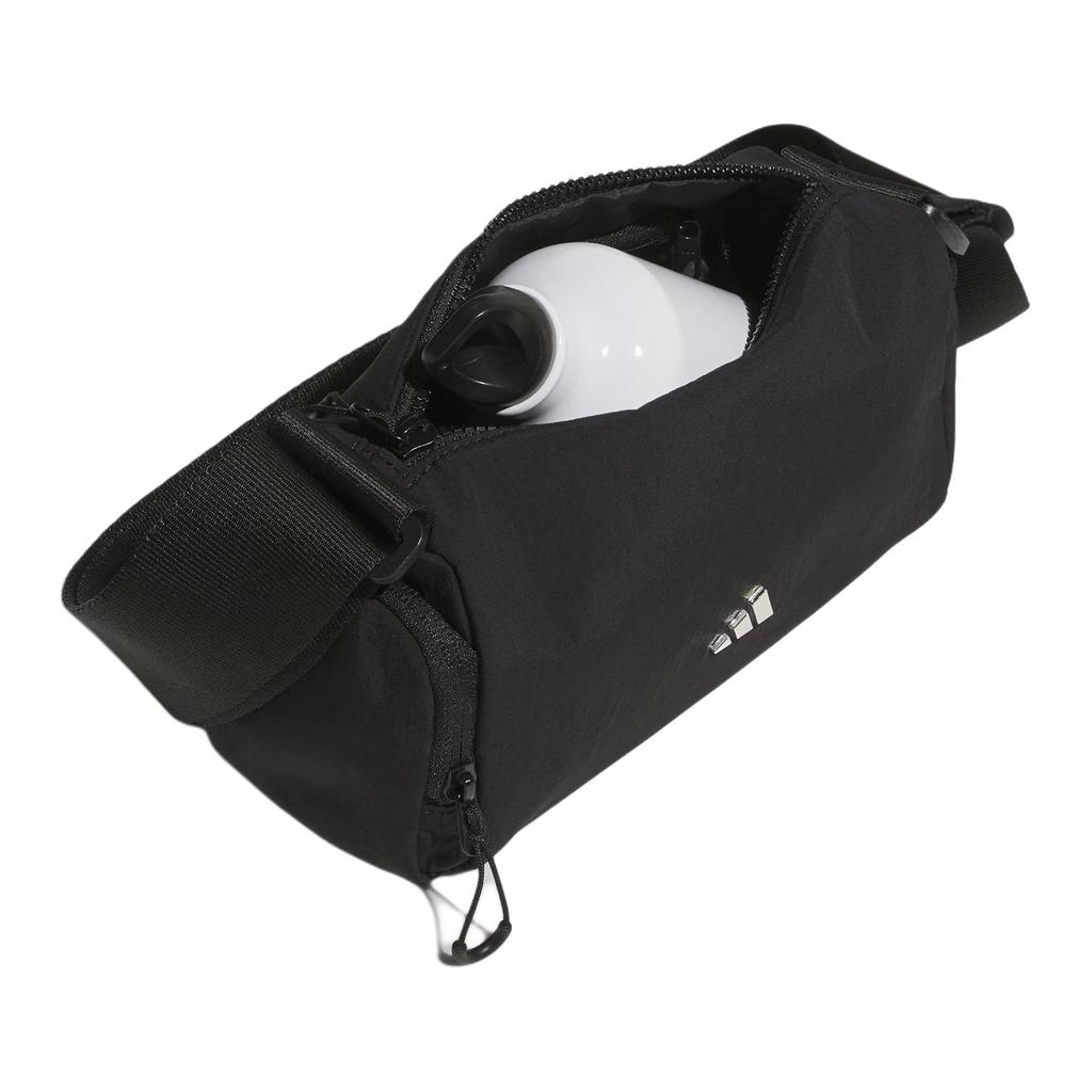 New Adidas Recycled Polyester Shoulder Bag, Crossbody Bag Women's Black KE9959