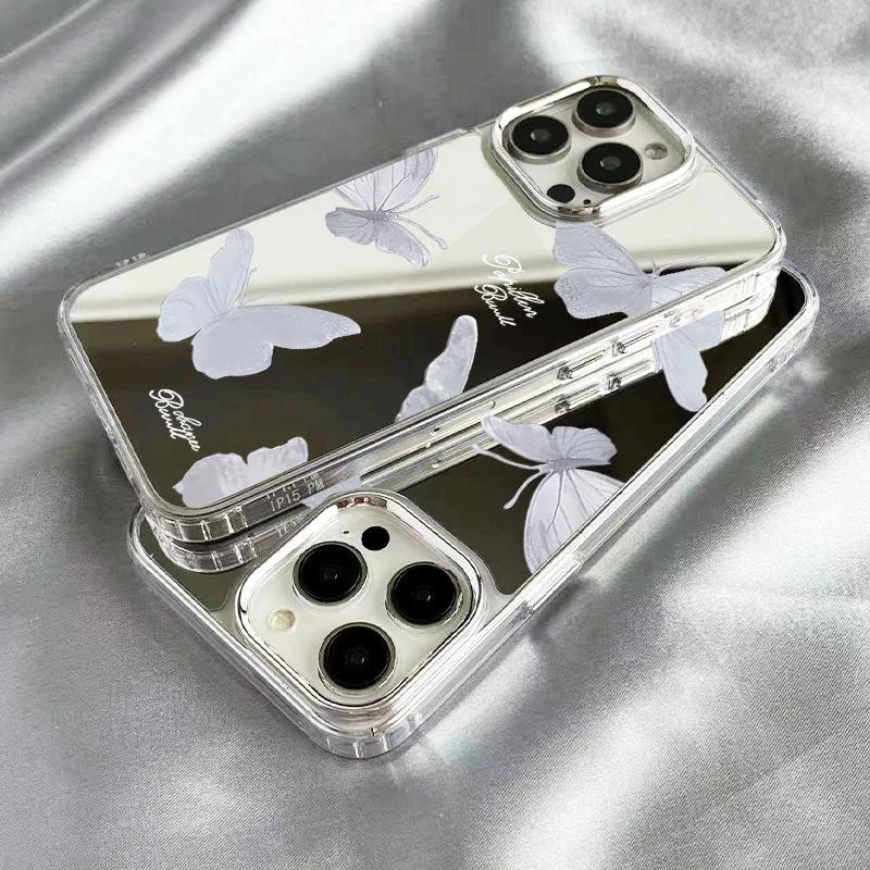 Temperament Butterfly for IPhone16Promax Mobile Phone Case 14plus New Style 12pro Fashion 11 Creative