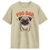 Fathers Day Tshirt Summer Pug Dad Hipster T Shirts Unisex 100 Cotton O Neck 4xl 5xl 6xl Top Tees Shortsleeved Y2k Fun Tops