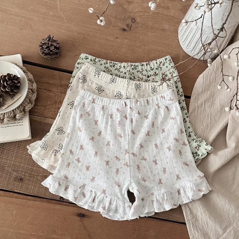 2025 Summer Girls' Camisole Pajama Set - Cute Infant Home Clothes