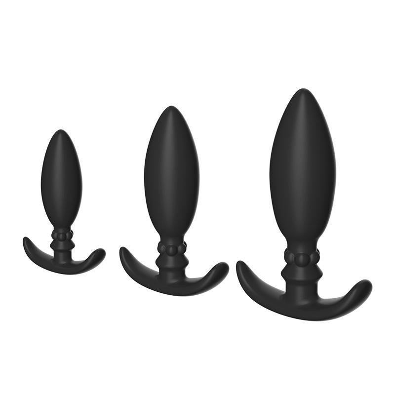 Silicone Metal Rolling Bead Anal Plug Wearable Butt Plug G-Spot Massage Anus Stimulation Adult Sex Toy for Solo Play