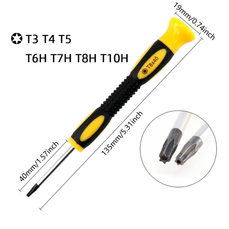 High Durability Comfortable Grip Magnetic Screwdriver Suitable for Precise Electronics Repair Professional Hobbyists Use