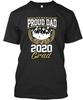 Class Of 2020 Proud Dad Graduation TTshirt Made In the USA Size S To 5XL