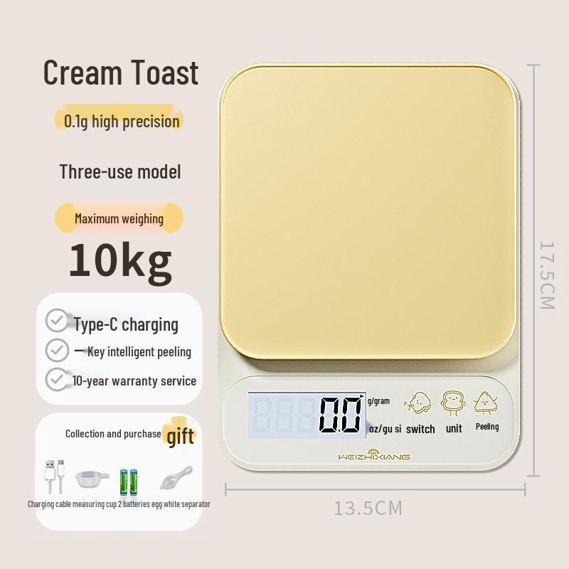 2025 High Precision Digital Kitchen Scale for Baking and Food Weighing