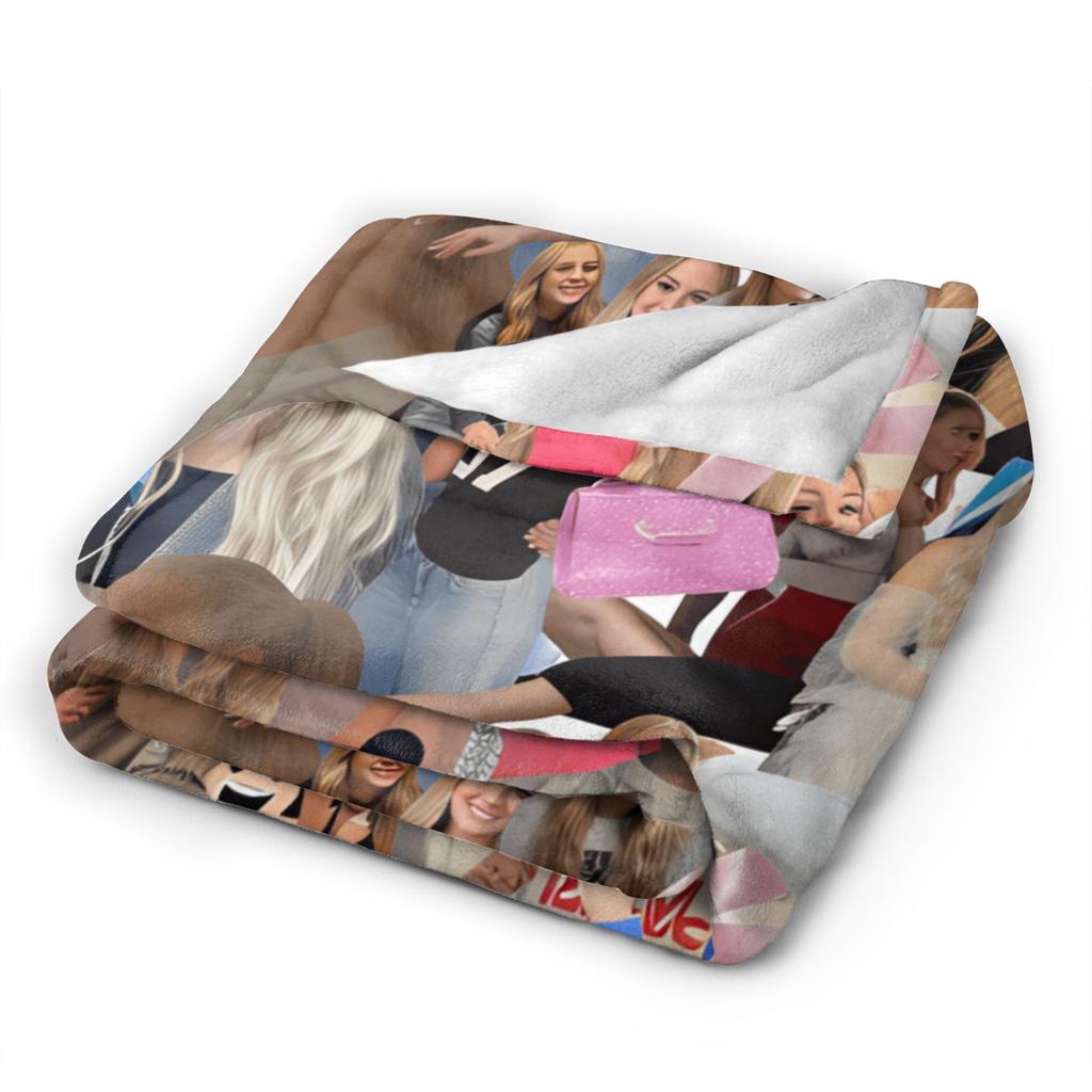 Freya Skye British Singer Actress  Warm Soft Blanket  Child Plush Throw Blanket Fluffy Living Room Flannel Bedspread Sofa Bed