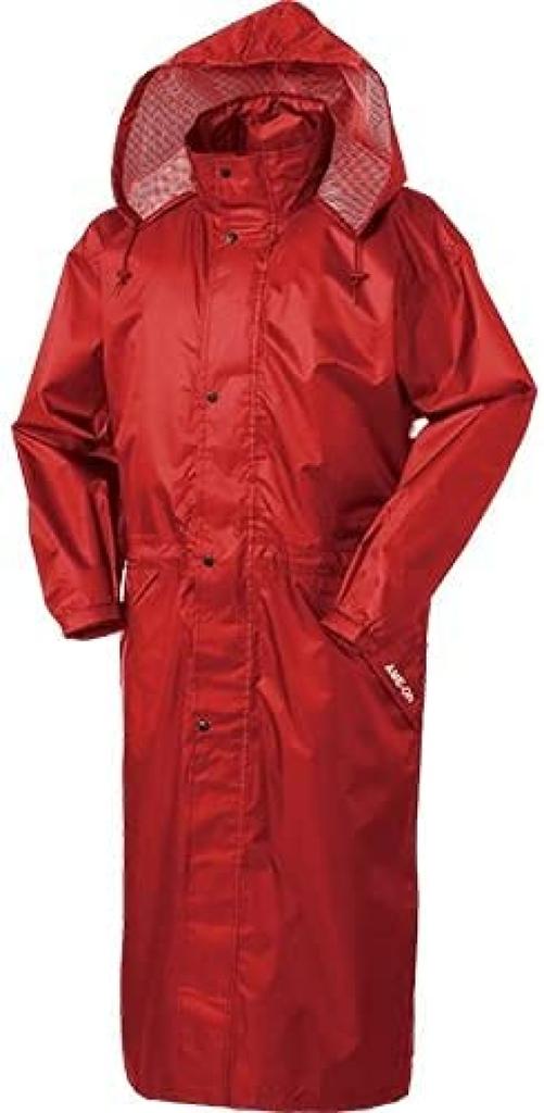 Kurodaruma 47411 Rain Long Coat Red O