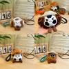 Plush Cartoon Sports Ball Keychain With Soft Filling For Kids Gift