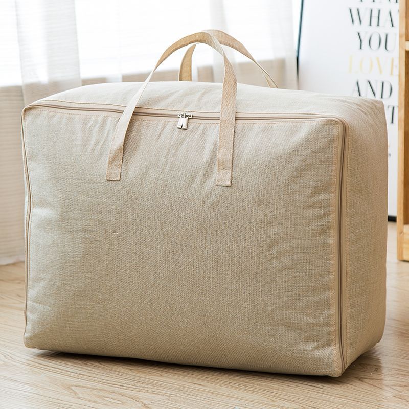 Foldable Clothing Storage Bags Large Capacity Thick Moisture-Proof Dustproof Wardrobe Organizers Storage Containers with Handles
