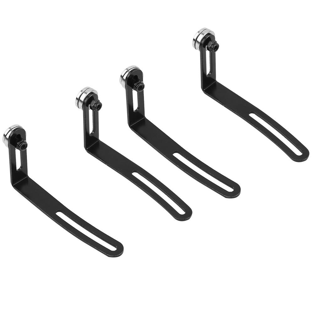 4Pcs Car Shell Body Mount L Bracket With Magnet for Axial SCX10 1 10 Scale RC Crawler