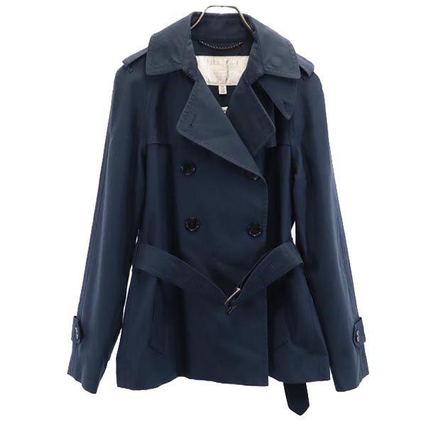 

Тренч COACH S Темно-синий Пояс Женский Б/у