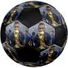 Mbappe10 Size 5 Soccer Ball, Machine-Stitched PVC, Durable & High Bounce, All Ages Fit, Fan Merchandise, Matches & Outdoor Use.