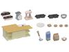 Sylvanian Families Furniture ST Mark Certified Toy Dollhouse for Ages 3 and Sylvanian Families by Epoch [Island Kitchen] Ka-423 Up,