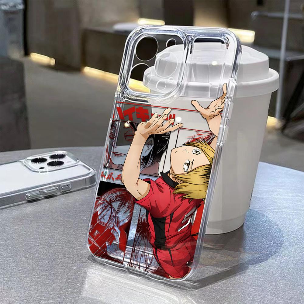 Comic H-Haikyuu Phone Case For Samsung Galaxy S26 S25 S24 S23 S22 S21 S20 FE Note20 Note10 Edge Plus Ultra Lite 5G Clear Cover