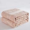Solid 100% Cotton Jacquard Towel Blanket Simple Adult Summer Air Conditioning Sofa Cover For Office Queen King Size Bed Sheet