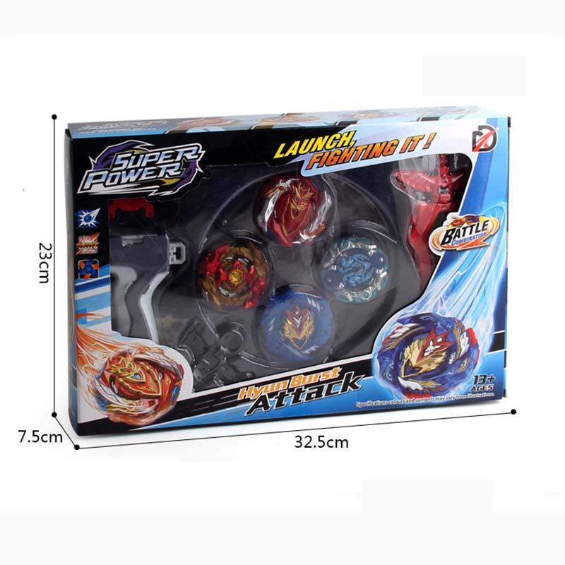 Premium Children's Plastic Metal Toy Boys' Beyblade Set With Launcher Grip And Arena