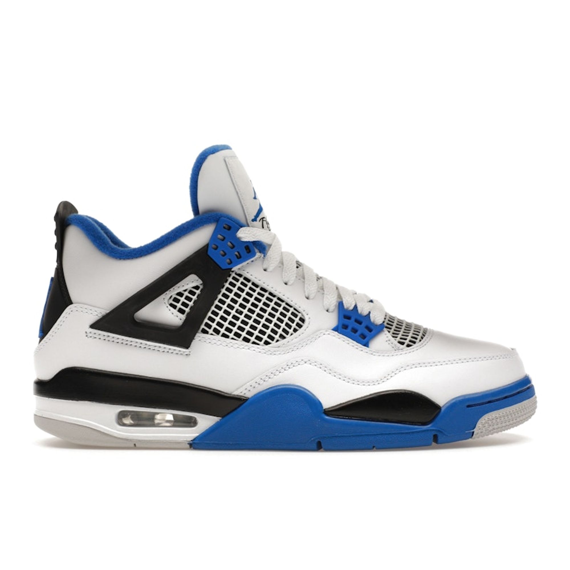 

Мужские кроссовки Air Jordan 4 Retro Motorsports белые Game-Royal Black 308497-117 44