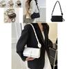 Trendy Minimalist Small Square Shoulder Bag For Women In Chic Colors For Everyday Use