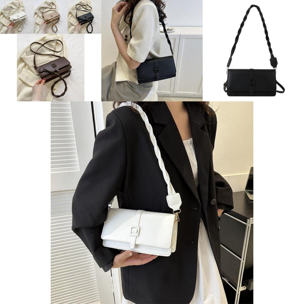 Trendy Minimalist Small Square Shoulder Bag For Women In Chic Colors For Everyday Use