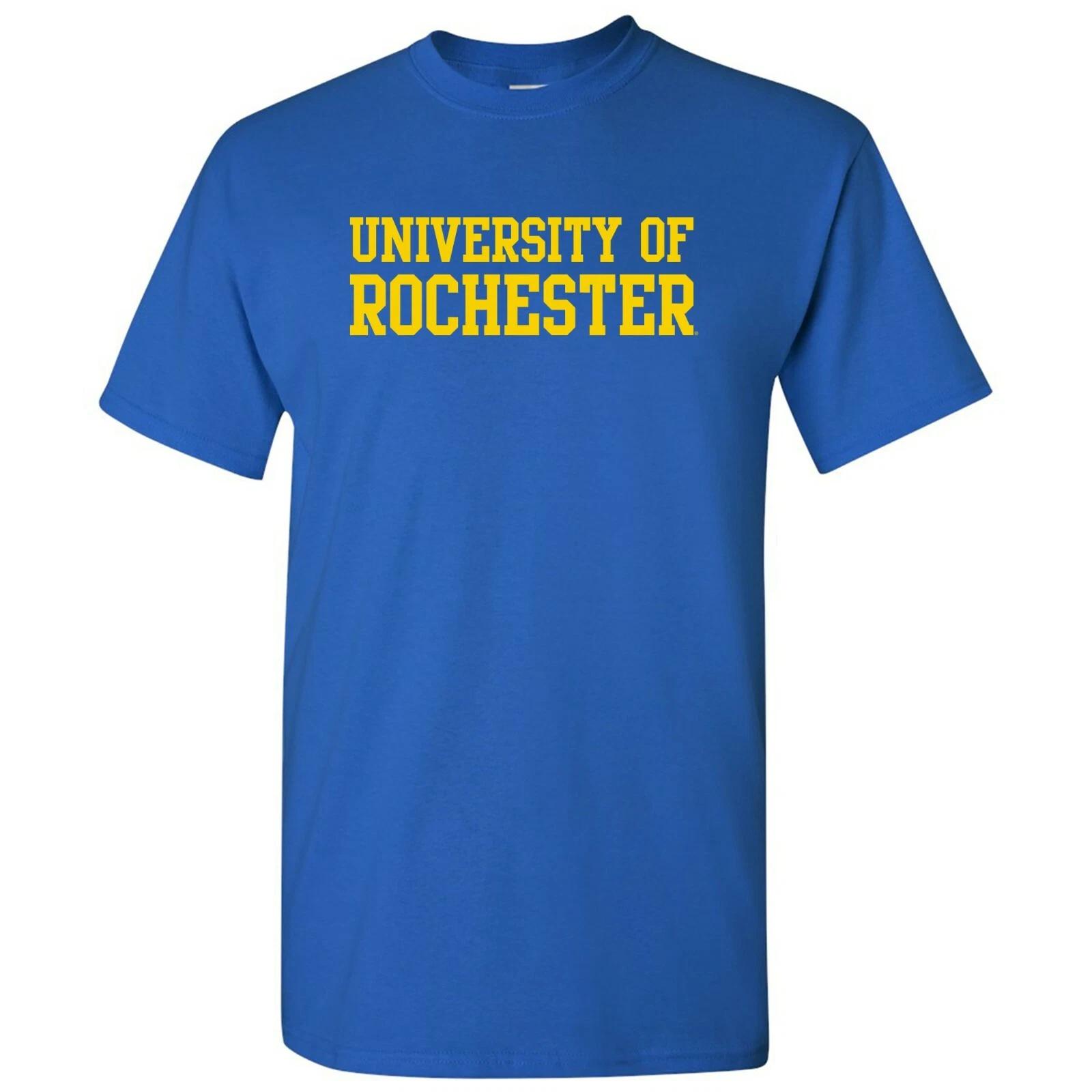 University of Rochester Basic Block T-Shirt - Royal M