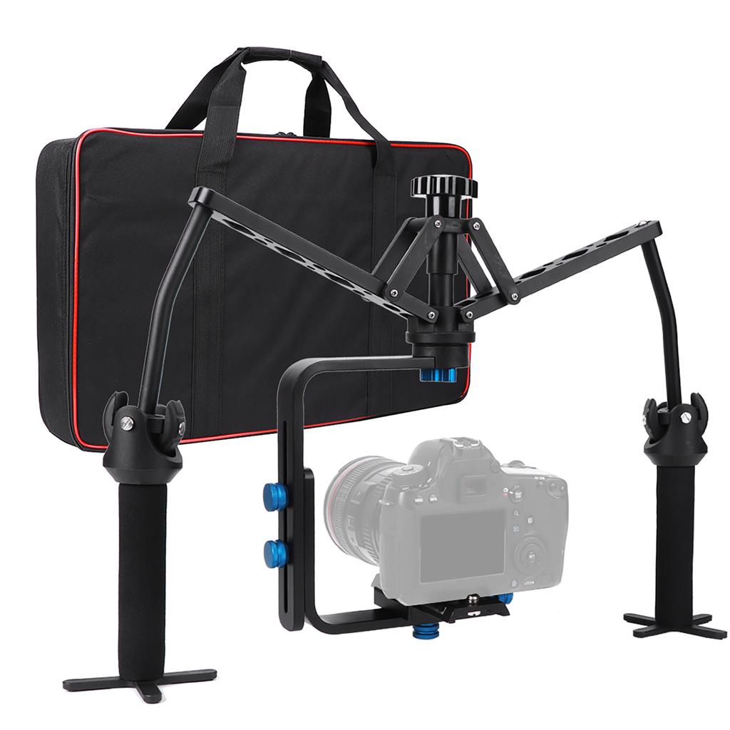 YELANGU S1 Double Handheld Spider Stabilizer Camera General Follow Shot Damping Equipment