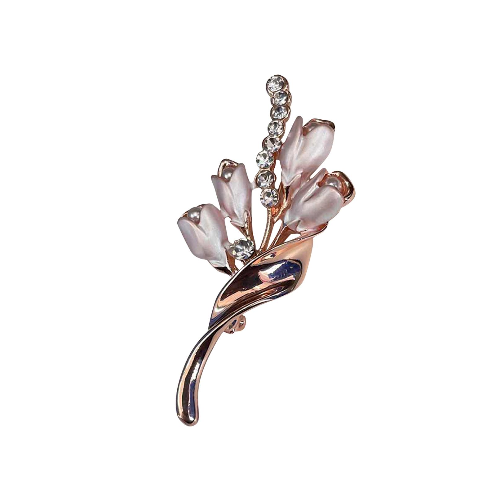 

Fashion Alloy Brooch, High-end Chest Flower, Jacket And Suit Brooch One Size золотой