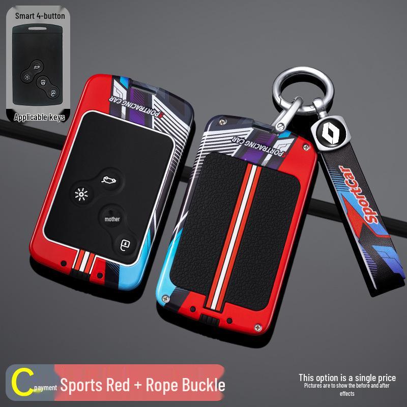 Fits Renault Koleos, Captur, Megane, Talisman, and Latitude Key Covers and Buckles.