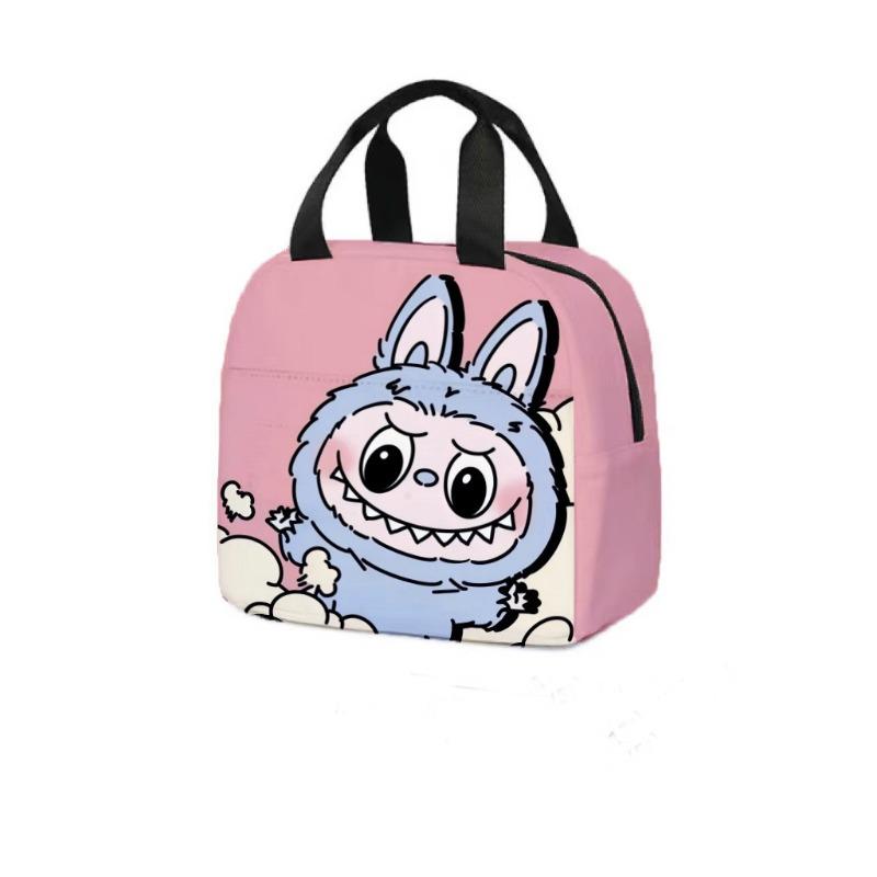 Lunch bag Cartoon tote bag Student bento bag Aluminum foil thermal insulation meal bag Lunch box bag