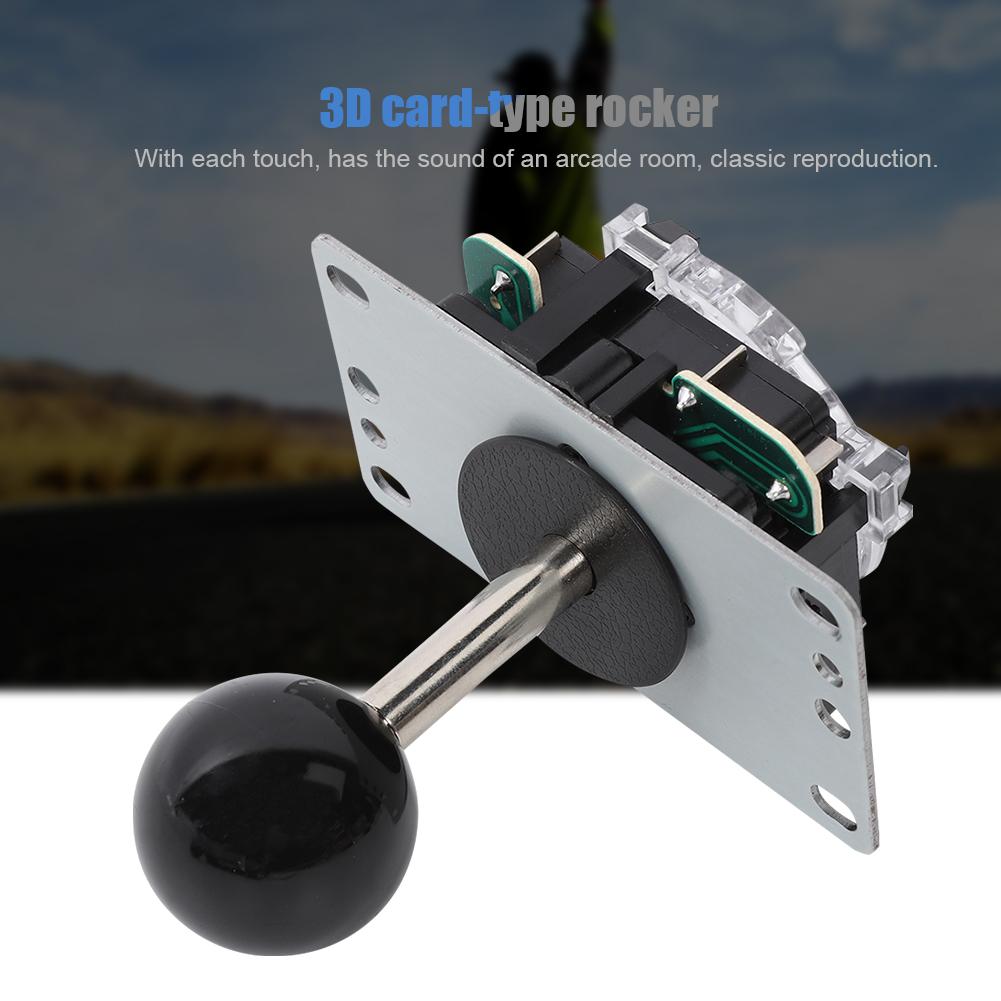 CY 822A DIY Arcade-Spielknopf und Joystick Einzel-Rocker-Set für Raspberry Pi PC-Spielmaschine