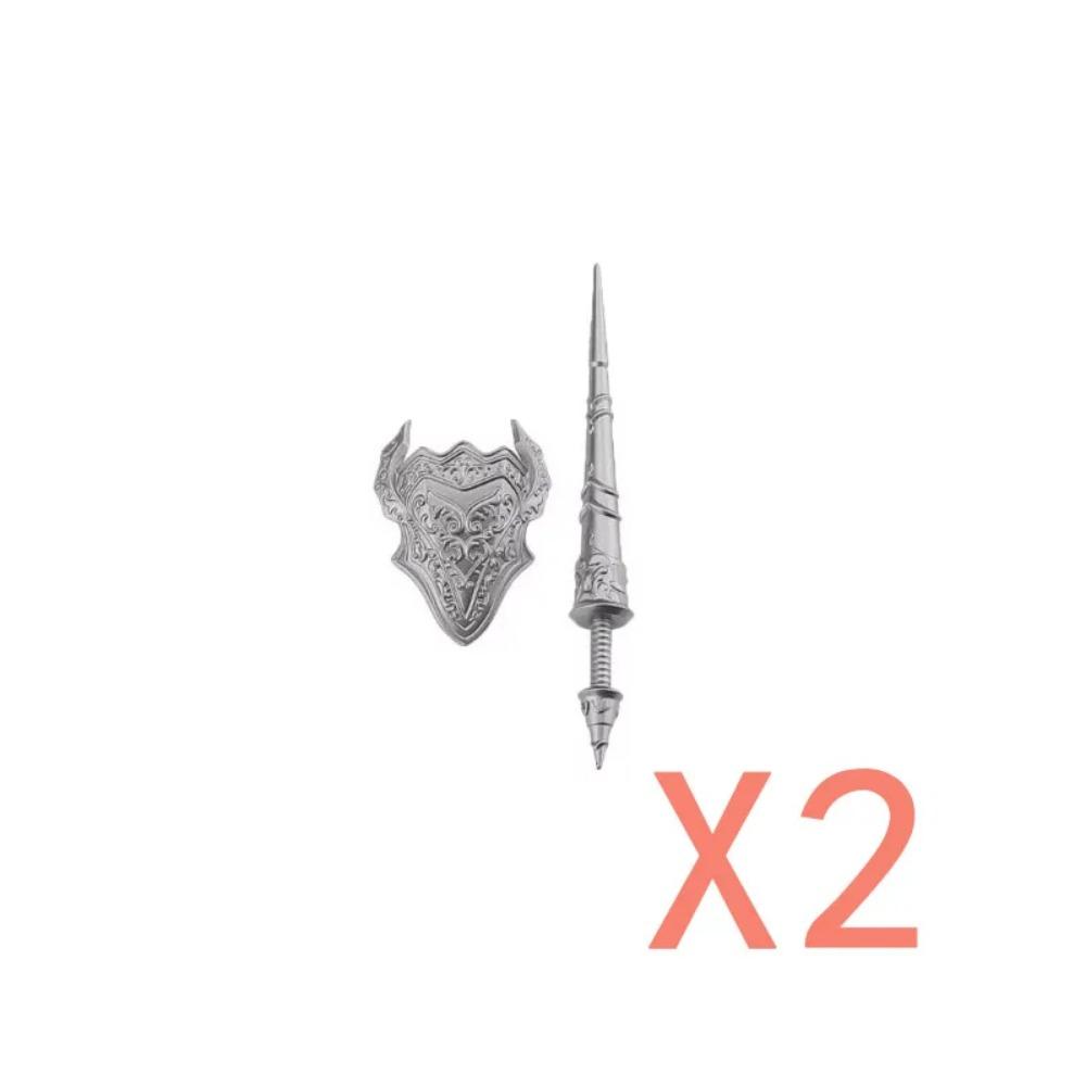 MOC Military Medieval Building Blocks Accessories Soldier Figures Bicolor Weapons Crossbow Sword helmet Tomahawk Toy Gift X006