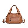 Handbag Women's PU Shoulder Bag Middle-aged And Elderly Mother Bag