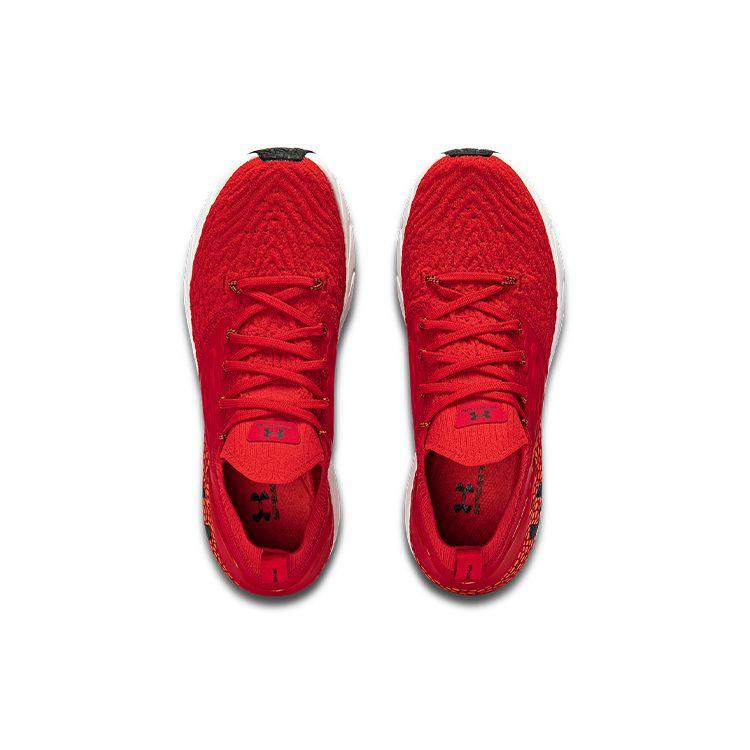 Under Armour HOVR Phantom 2 Comfortable Fabric Synthetic Leather Low Top Casual Running Shoes Men sneaker Red 3025194-600