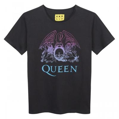 Amplified Unisex-Erwachsene Ombre Crest Queen T-Shirt
