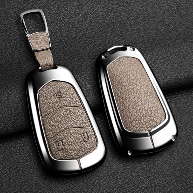 Zinc Alloy Car Key Case Suitable For Cadillac Xt5 Xts Cts Srx Atsl Xt4 Ct6 Ats Escalade Esv Dts Elr Sts 2014- Car Key Set