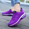 Fashion Woman Sneakers Purple Sports Shoes Knitted Breathable Sneakers for Women Air Cushion Mesh Female Shoes Tennis Casual Shoes