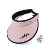Spring and summer outdoor large brim face covering sun hat simple letter empty top sun protection hat versatile fashion sun hat