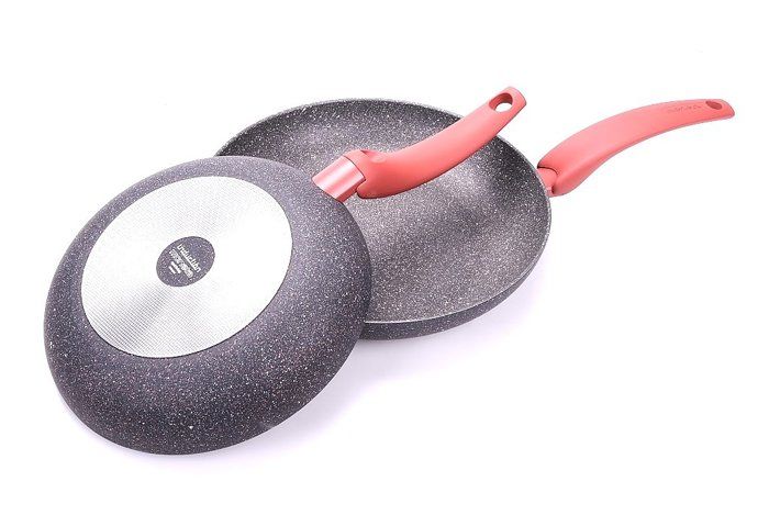 Poêle - moneta - 0001920126 - 26 cm - aluminium - revêtement anti-adhésif artech stone