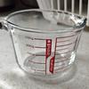 Yousheng Glass Measuring Cup with Handle 500/1000ml Heat-Resistant Pouring Spout Liquid Measurement Tool Easy-Pour Spout Cooking Utensil for Milk Eggs