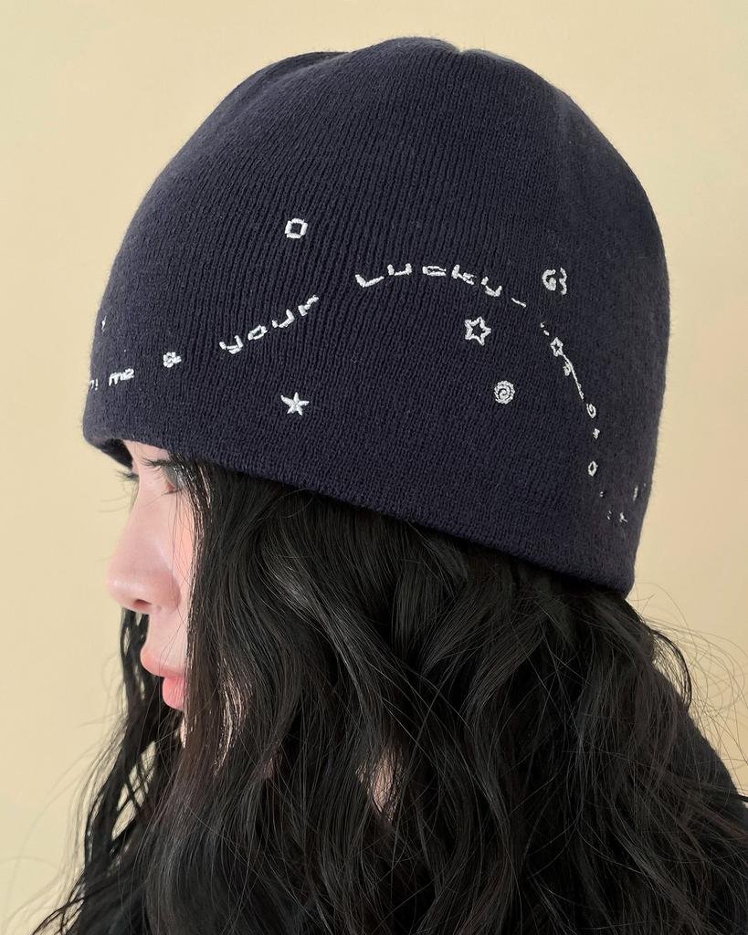 Inodoleu Lucky Beanie _ Navy