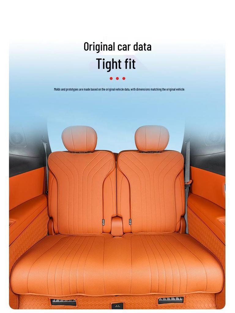 Galaxy M9 Perforated Breathable Semi-Enclosed Seat Cover for All Seasons