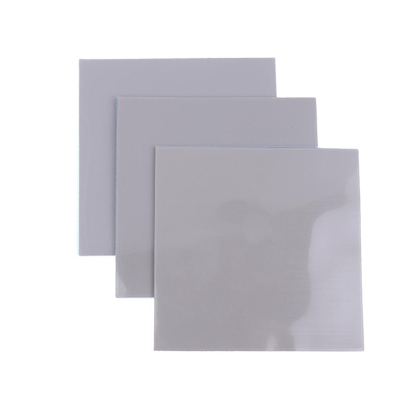17W/Mk Gpu Cpu Heatsink Cooling Conductive Silicone Pad 100X100Mm 0.5/1/1.5/2/2.5/3Mm Thickness Thermal Pad Thermal Insulation