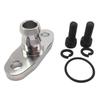 Turbos Oil Return Flange Heavy Duty Discharge Flange Aluminum Alloy Gasket Adapter Kit Replacement Auto Parts Turbine Oil Drain