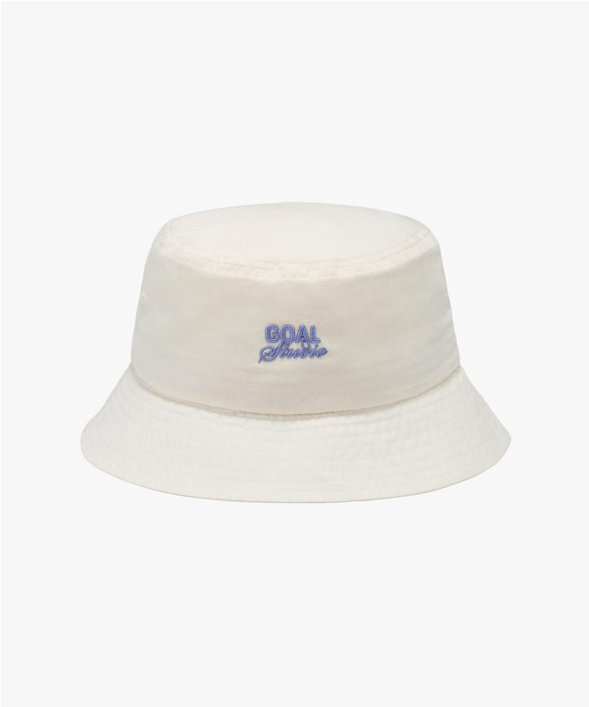 GOALSTUDIO Essential Bucket Hat-Off White