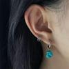 2026 Designer Tibetan-Style Turquoise Earrings: High-End Ethnic Retro for Women