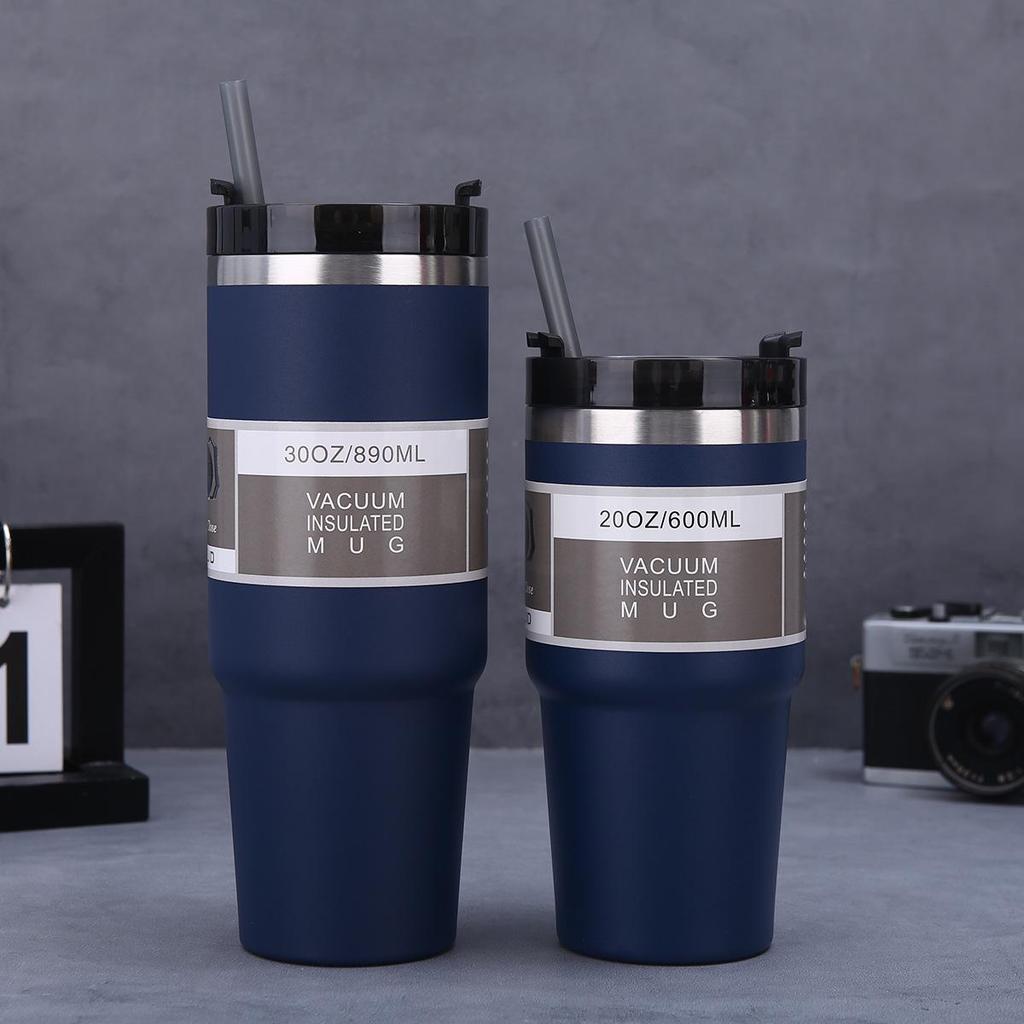 Cană auto portabilă izolată din oțel inoxidabil 304, 20 oz