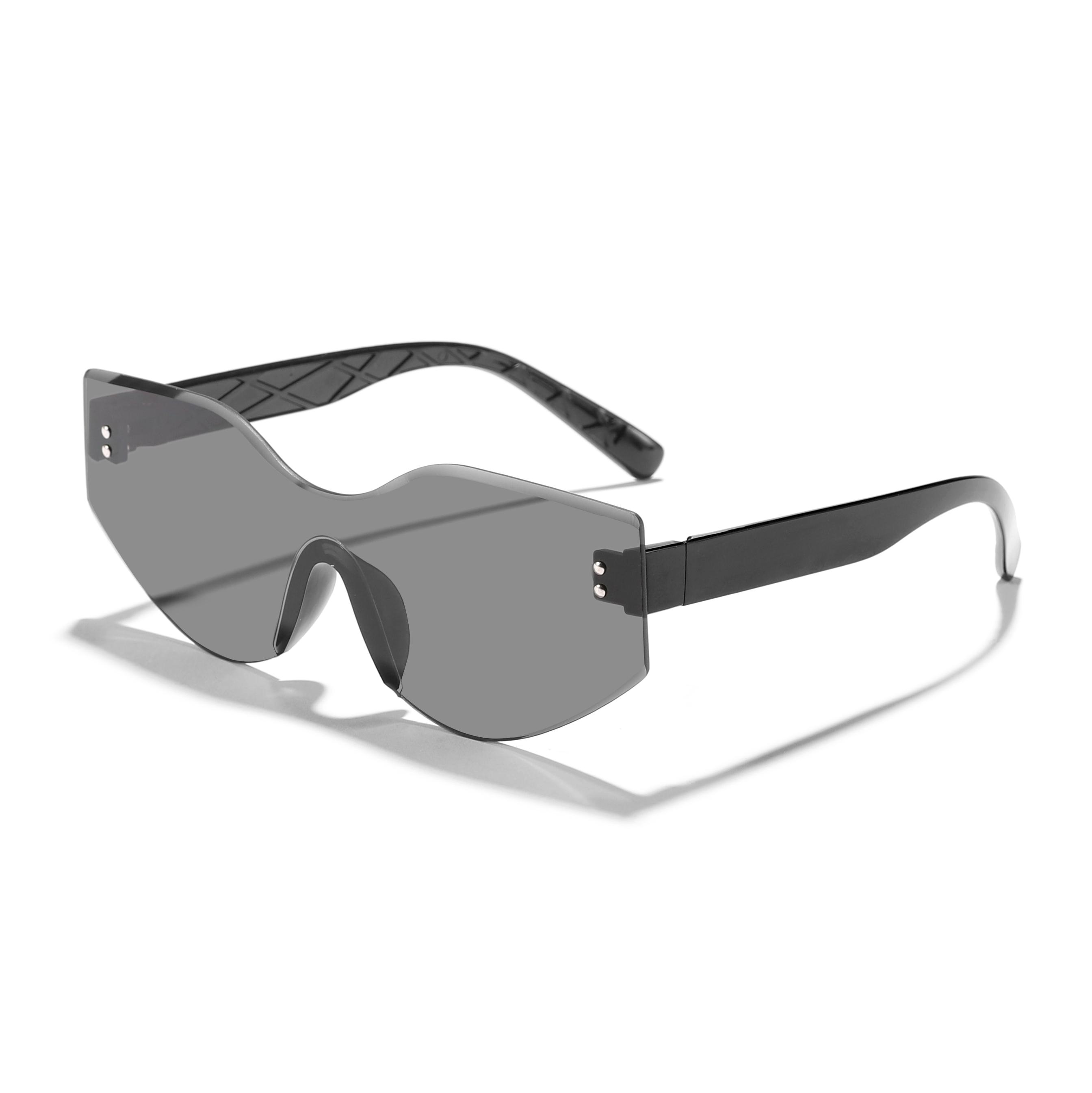 High Quality Unisex Sunglasses Irregular Colored Frames Lightweight Anti-Ultraviolet Eyewear for Outdoor Use UV400 Fashionable
