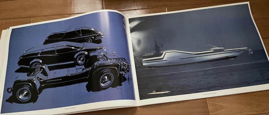 [USED] Syd Mead Catalog Art Book Laforet Museum Harajuku Latest Masterpiece Art Collection