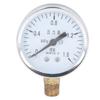 Pressure Gauge 1 4 NPT Transparent Dial Accuracy Level 2.5 Pressure Gauge with Stainless Steel Housing for Air Pressure